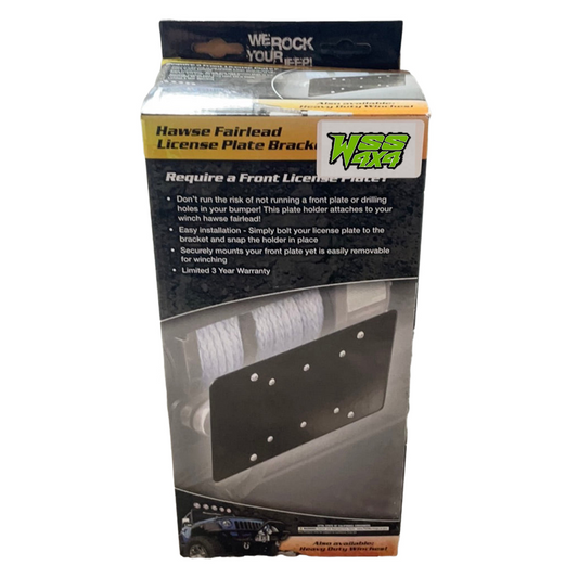 Hawse Fairlead License Plate Bracket