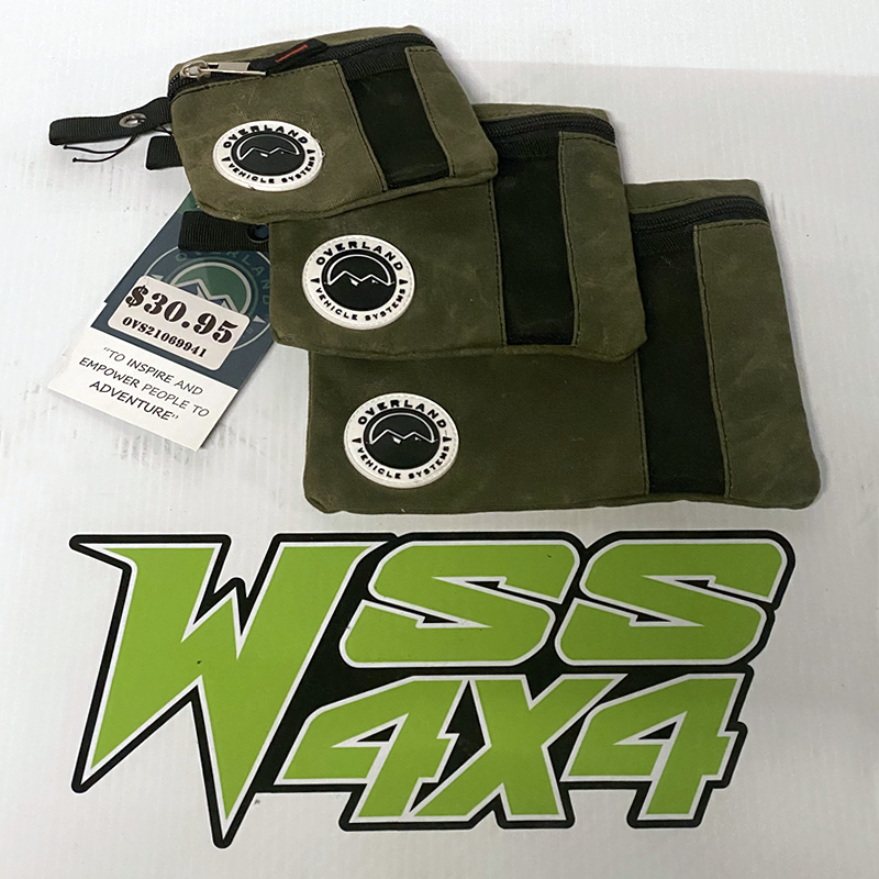 3 Small Pouch Set With Windows