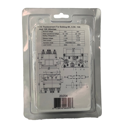 Bulldog Winch 450AMP Contactor