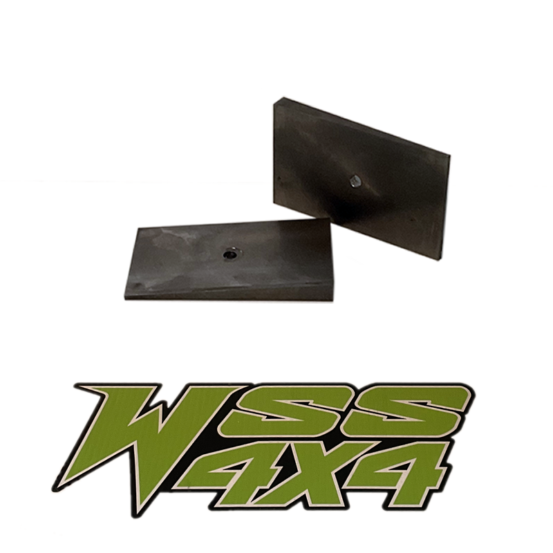 Leaf Spring Degree Shims - Steel 3”