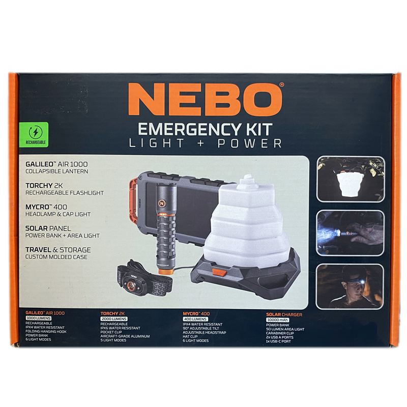 Nebo 5-Piece Emergency Kit