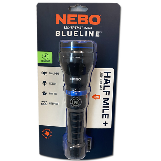Nebo Luxtreme MZ60 BlueLine Flashlight