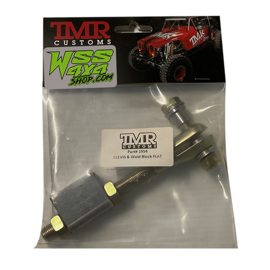 TMR Limit Strap Clevis & Weld-On Bracket