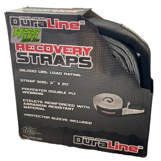 Trail-Gear DuraLine Recovery Straps 3”x20’