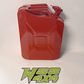 20 Litre Red Metal Gas Can